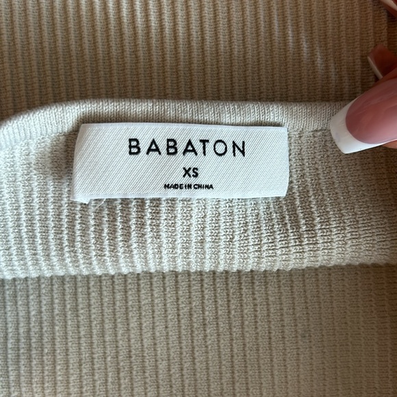 Babaton ribbed halter top - Picture 3 of 3